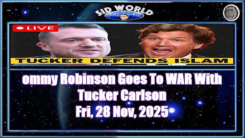 Tommy Robinson Goes To WAR With Tucker Carlson