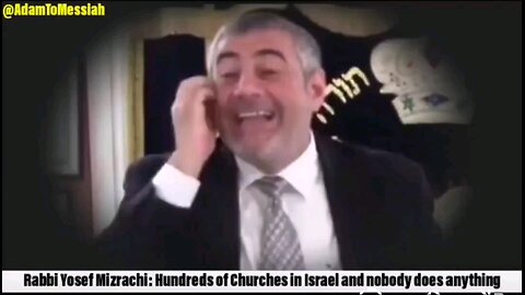 "The Godfather" Rabbi Mizrachi Gives Blessings (JuanasFabricias on X)