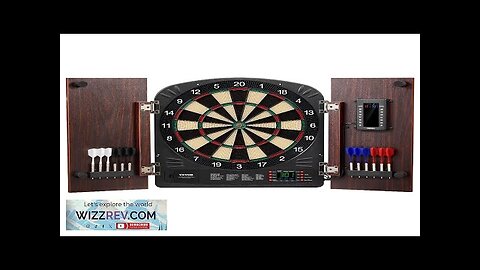 VEVOR Dartboard and Cabinet Set Complete with All Accessories Easy Assembly Review