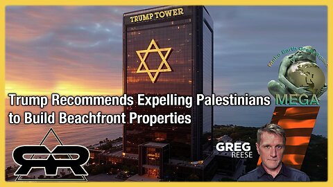 Trump Recommends Expelling Palestinians to Build Beachfront Properties