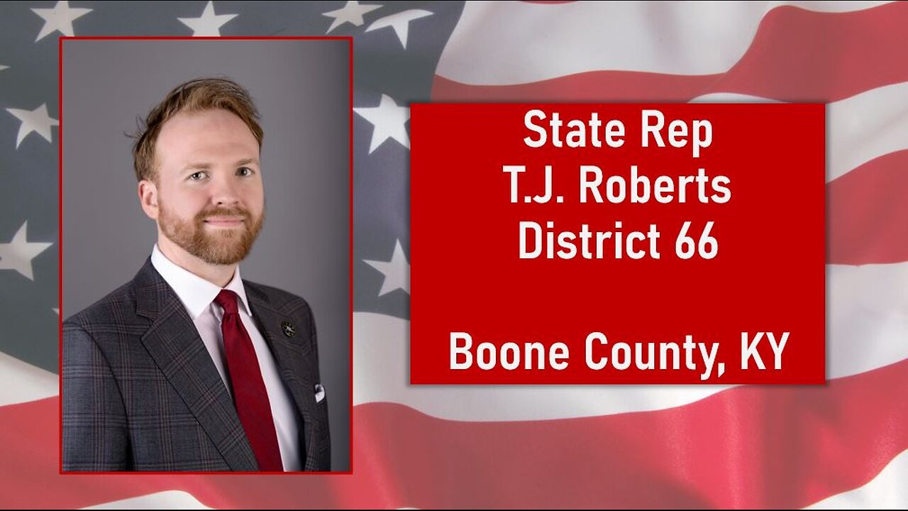 State Rep. T.J. Roberts-First Week in Session