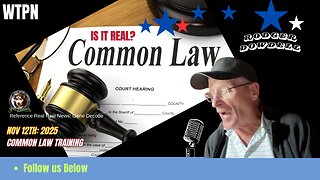 WTPN - IS COMMON LAW REAL? / REF: GENE DECODE / TRANSHUMANISM