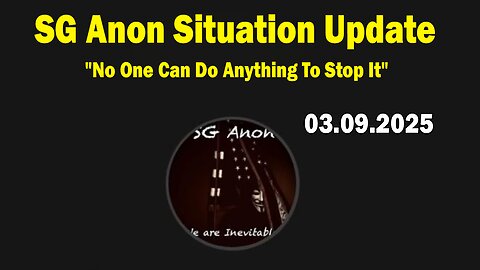 SG Anon & Anina Situation Update Mar 9: "No One Can Do Anything To Stop It"