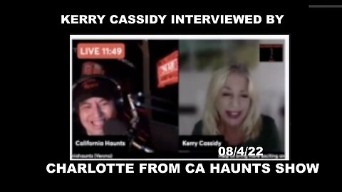 KERRY INTERVIEWED BY CHARLOTTE CA HAUNTS