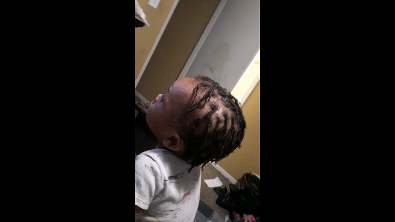 "Dreadlocking my 1-year-old’s hair for the first time! Watch the transformation.