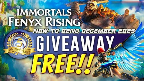 Free Game ! Fenyx Rising ! Uplay Ubisoft ! 5 Year Annivesary of Uplay Launcher ! Now to 02 12 2025