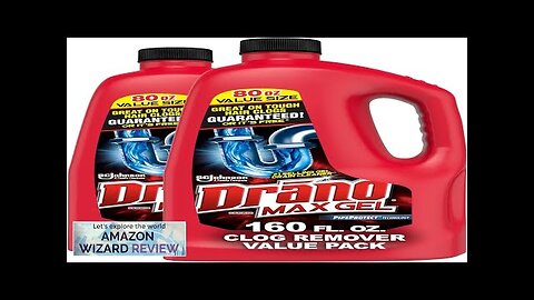 Drano Max Gel Drain Clog Remover and Cleaner for Shower or Sink Review