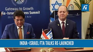India–Israel FTA Talks Restart After 12 Years: Big Trade Push Ahead | Amaravati Today