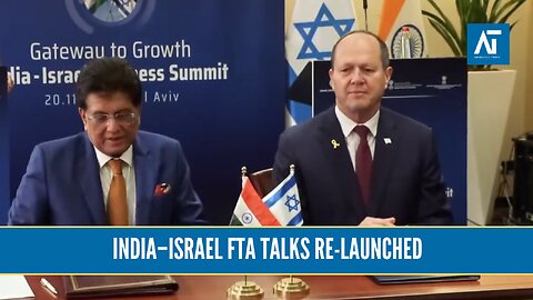 India–Israel FTA Talks Restart After 12 Years: Big Trade Push Ahead | Amaravati Today