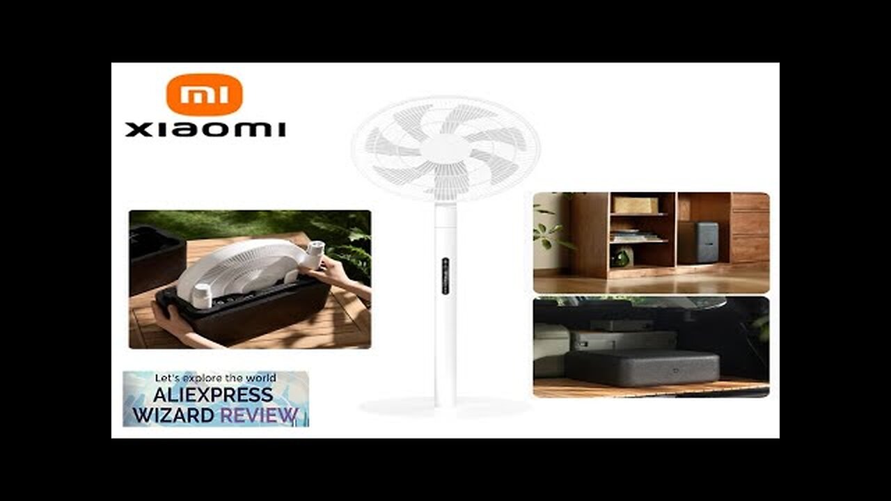 XIAOMI MIJIA DC Inverter Floor Fan Pro Retractable Home Rechargeable Air Conditioner Review