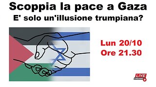 Scoppia la pace a Gaza - E' solo un'illusione trumpiana?