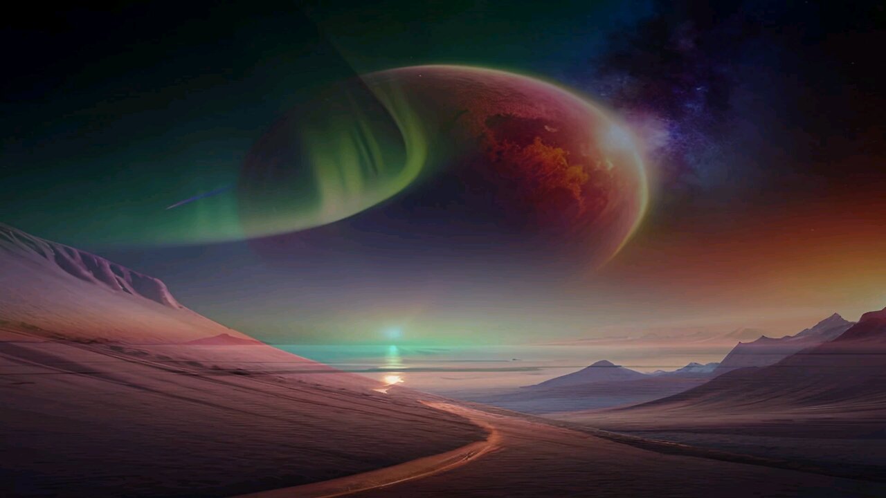 universe space planet entertainment music