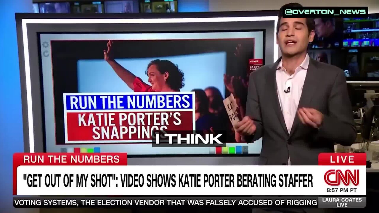 CNN’s Harry Enten: ‘My Goodness Gracious,’ Katie Porter’s Campaign for California Governor Is Imploding