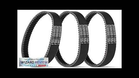 Go Kart Drive Belt 3PCS Drive Belts Cheimaxy 30 Series Torque Converter Review