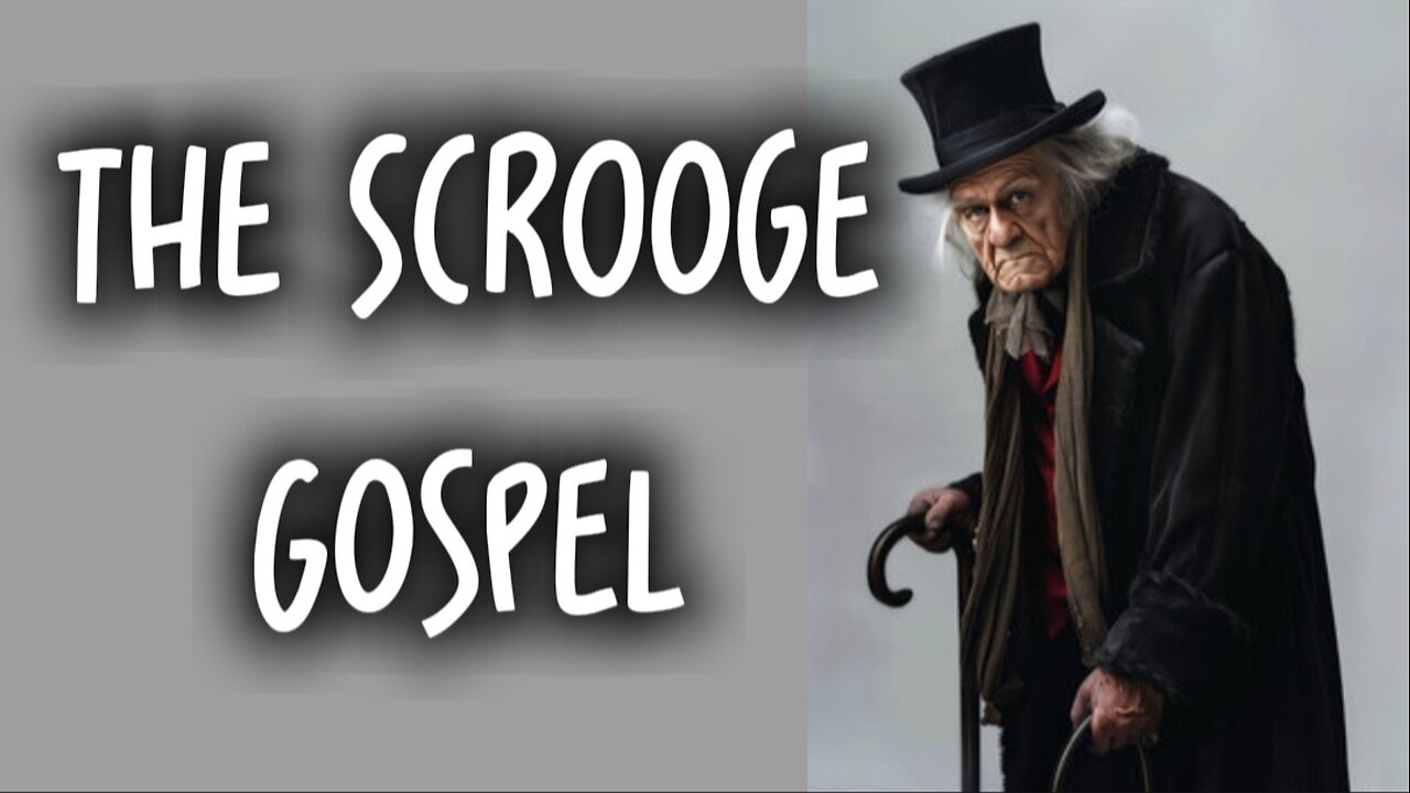 The Scrooge Gospel: Only Jesus Can Save from the Problem, Power and Punishment of Sin