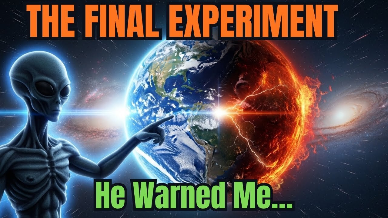 The Alien Who Warned Me About Earth’s Final Experiment — What He Said Will Haunt You