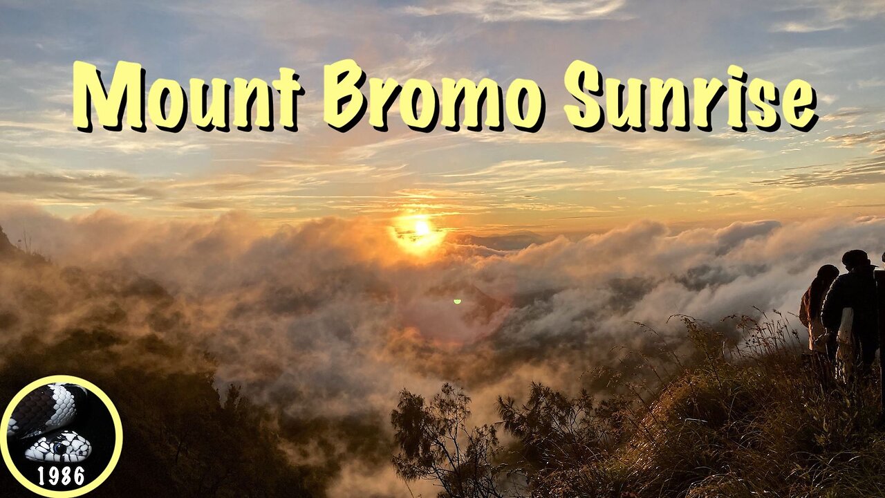 Sunrise on Mount Bromo, East Java, Indonesia
