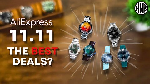 AliExpress 11.11 Sale Watch Deals You Can't Miss!