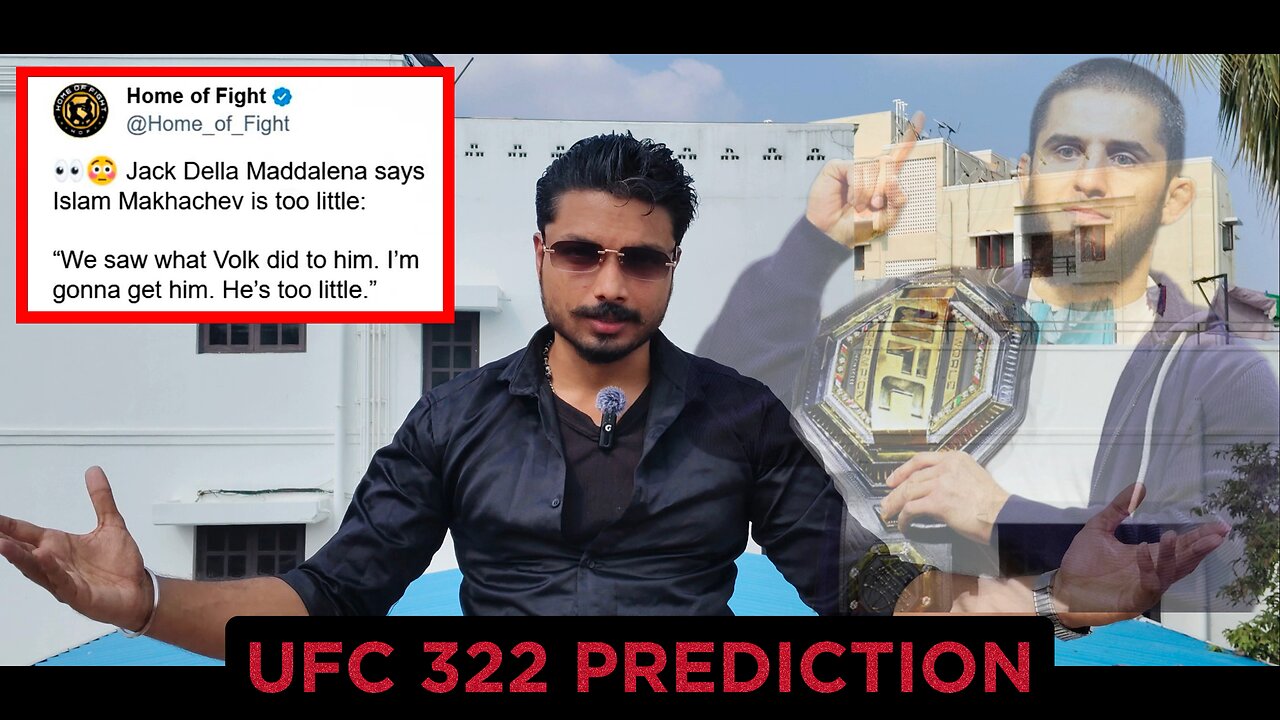 Islam's Biggest Test | JDM is a Savage 😈 | UFC 322 | Tamil