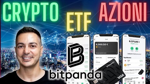 BITPANDA FUSION: INVESTI IN CRIPTOVALUTE, METALLI PREZIOSI, MATERIE PRIME, AZIONI ed ETF!!