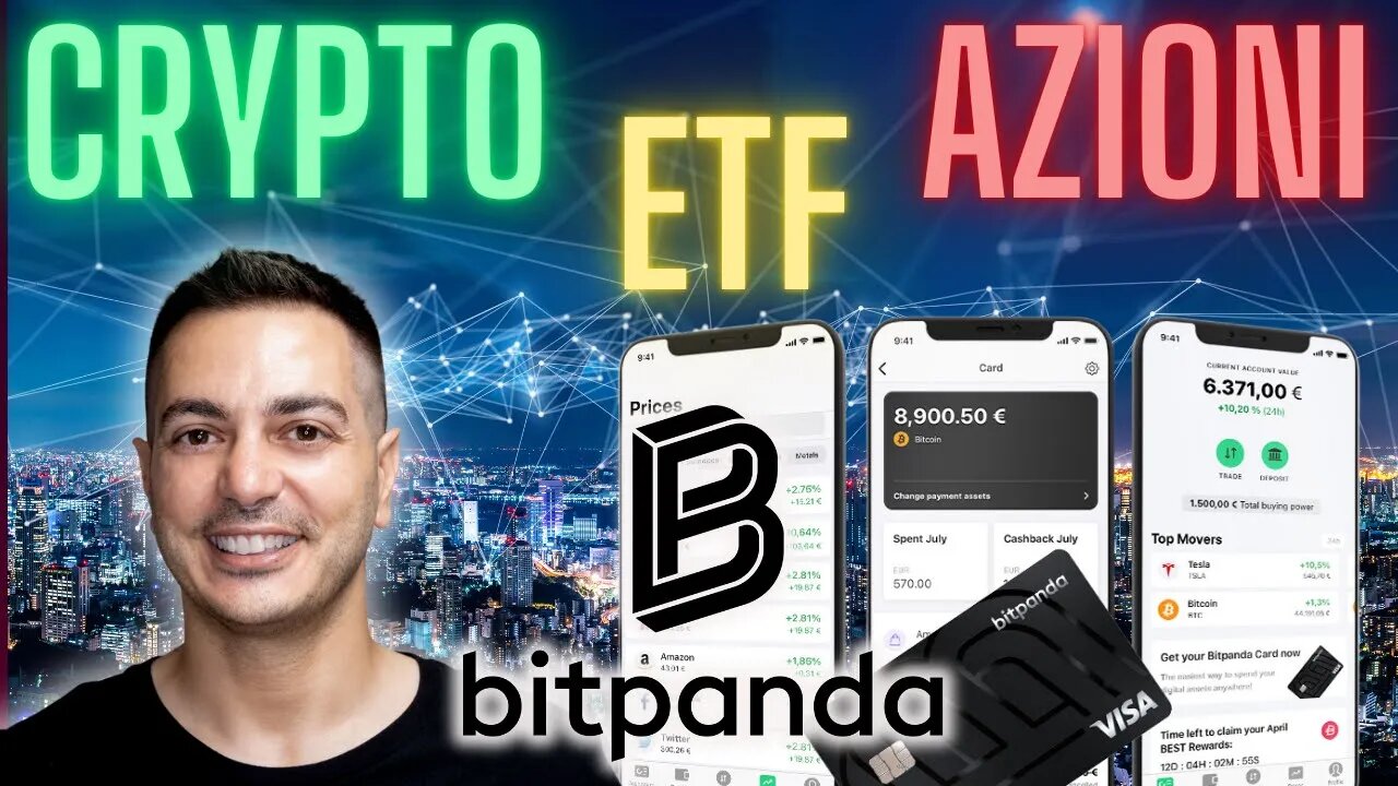 BITPANDA FUSION: INVESTI IN CRIPTOVALUTE, METALLI PREZIOSI, MATERIE PRIME, AZIONI ed ETF!!