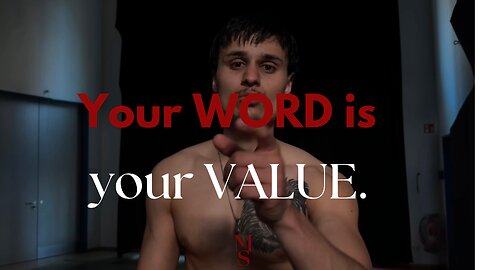 Your WORD = Your VALUE