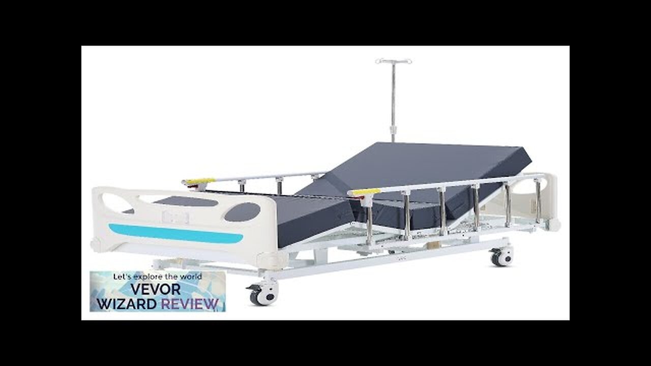 VEVOR Premium 3 Function Full Electric Hospital Bed ICU Medical Bed 440LBS Review