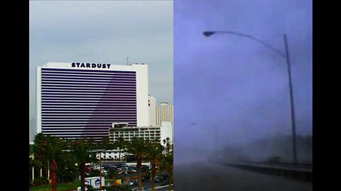 Stardust Hotel and Casino Las Vegas and Street Lights