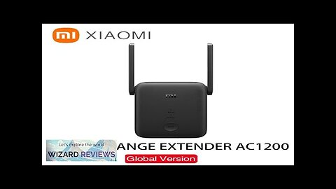 New Global Version Xiaomi Mi WiFi Range Extender AC1200 2.4GHz And 5GHz Review