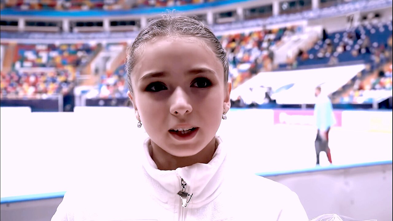 Камила Валиева Kamila VALIEVA🇷🇺🥇Behind The Scenes 2022 SP Russian Championships (1TV.4K)