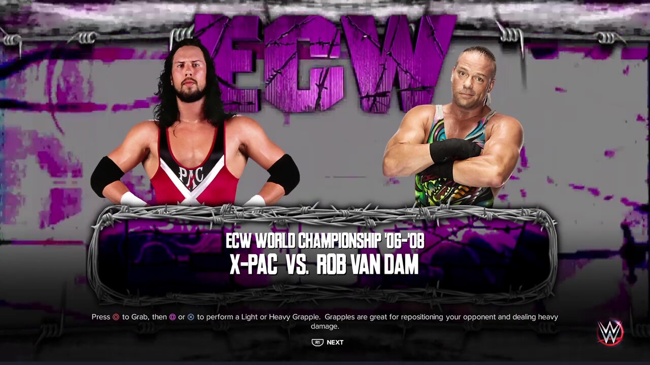 WWE 2K23: X-Pac vs. Rob Van Dam