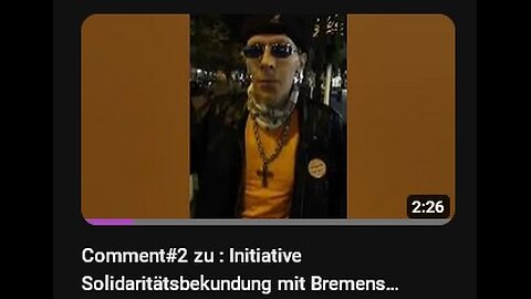 #ChRiZisraEL`s´Comment#2 zu _ Initiative Solidaritätsbekundung mit Bremens #PastorOlafLatzel (2)