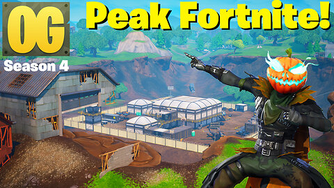 OG Fortnite Season 4 is PEAK!