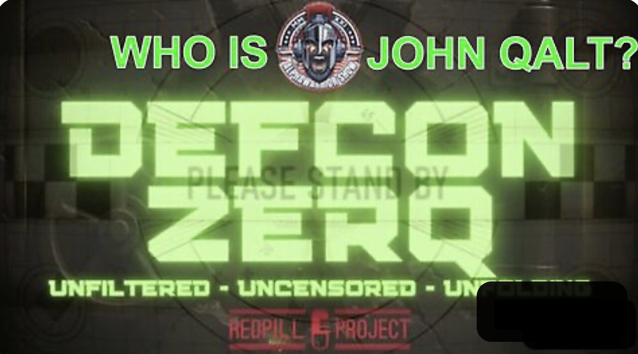 DEFCON ZERO W/ JOSH REID & ALPHA WARRIOR. WHO IS JOHN QALT?