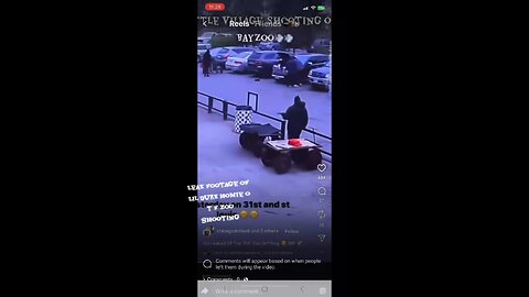 leaked footage of otf bay zoo shooting lil durk homie rip