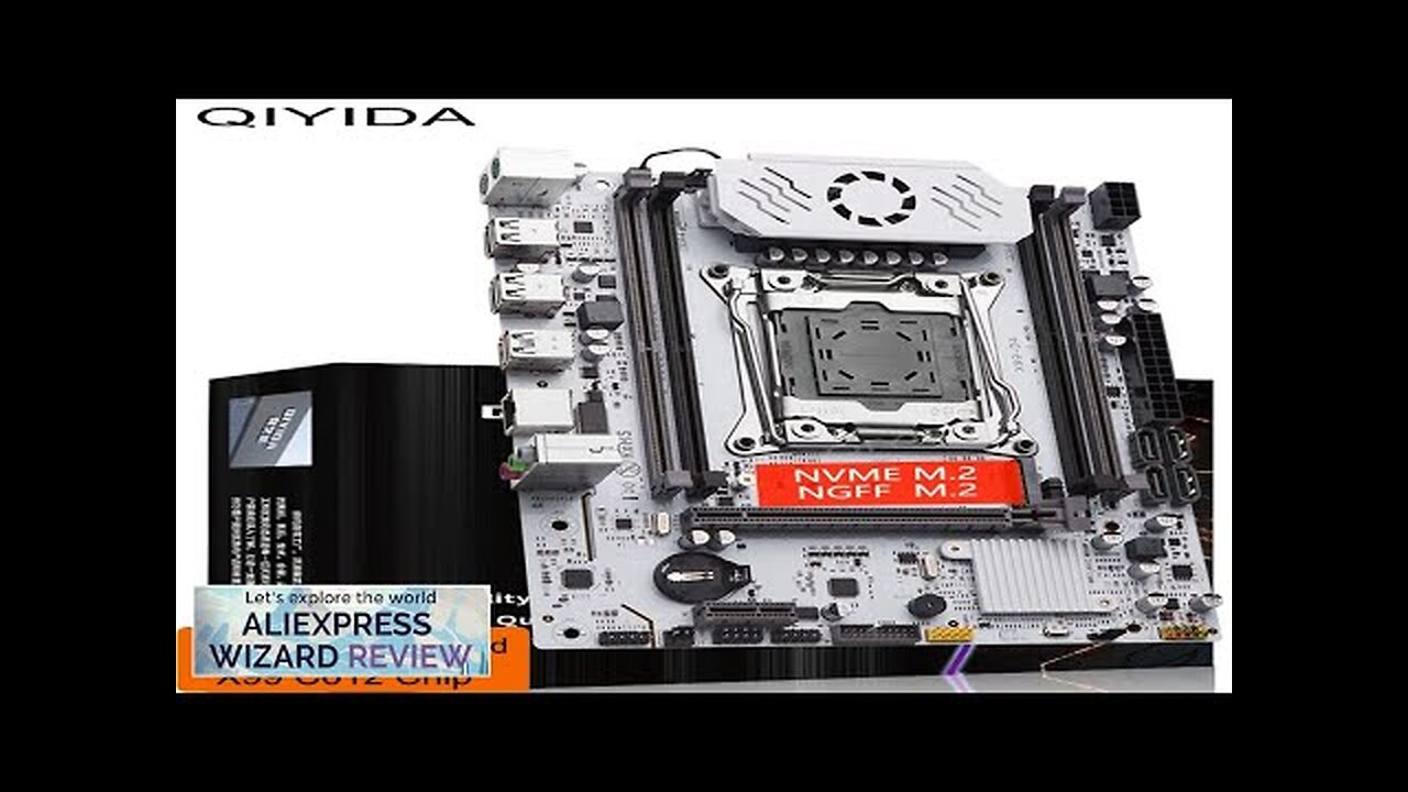 QIYIDA X99 motherboard D4 LGA 2011 3 with M.2 slot Support X99 Review