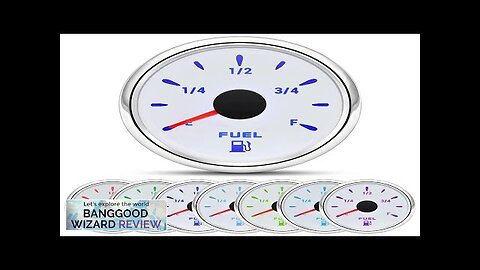 2'' 52mm Professional Automotive Oil Level Gauge with 0-190Ω Resistanc Pointer Display Review