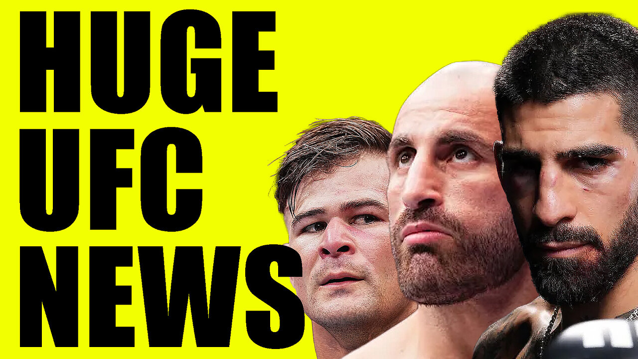 MASSIVE UFC 314 & 315 NEWS, TOPURIA VACATES, VOLK VS LOPES, BELAL VS JDM, PITBULL SIGNED, AND MORE