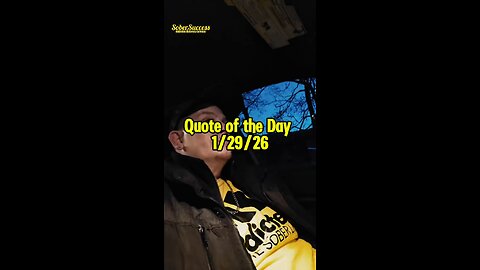 Daily Quote 📝 | 1/29/26 #MotivationalQuote #Sobriety #MorningQuote #SoberCoach #Quotes
