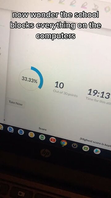 Why the school blocks everything in the computers