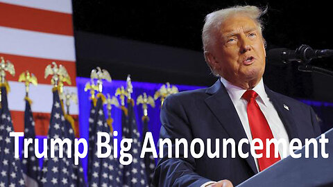 trump big announcement