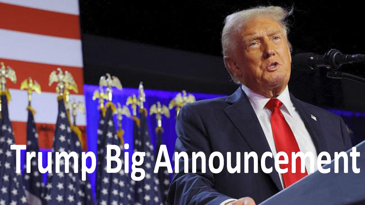 trump big announcement