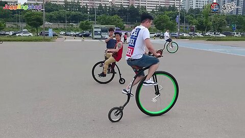 Penny Farthing with Ongals