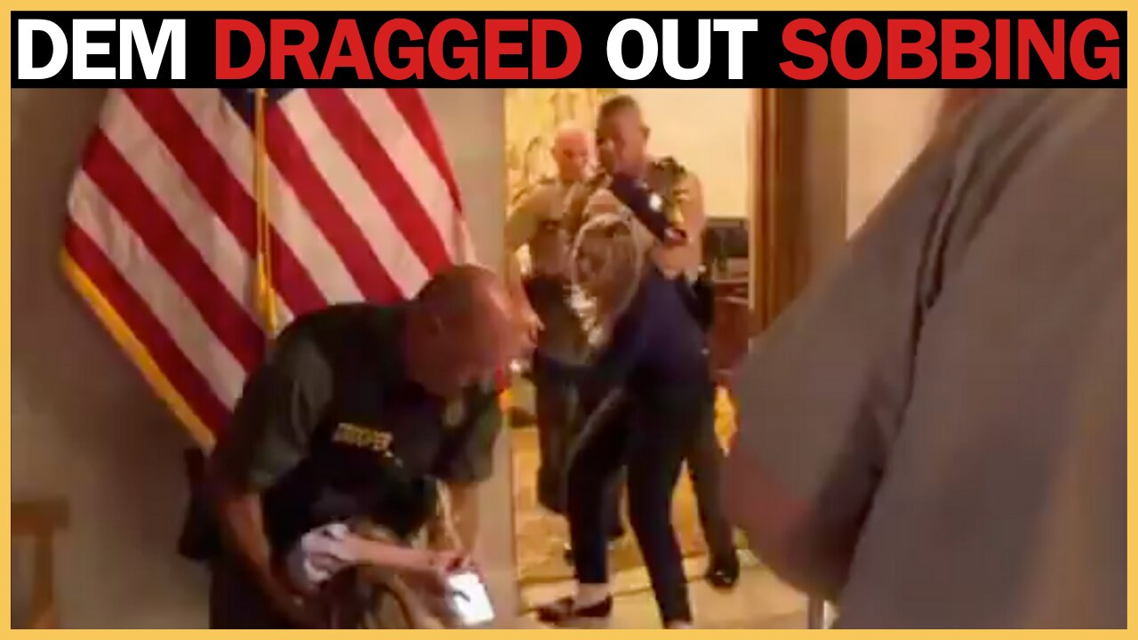 Crazed Democrat Candidate DRAGGED Out Screaming and Crying from Governor's Office