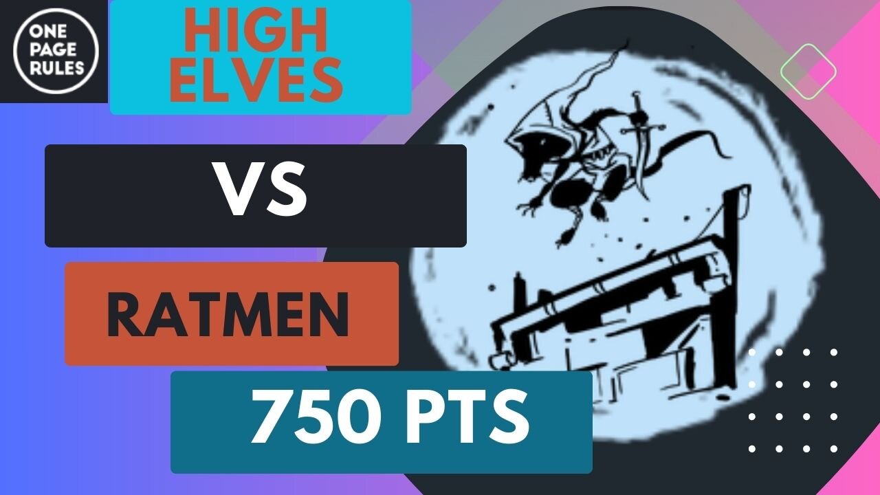 Age of Fantasy: Rats vs High Elves 750 points