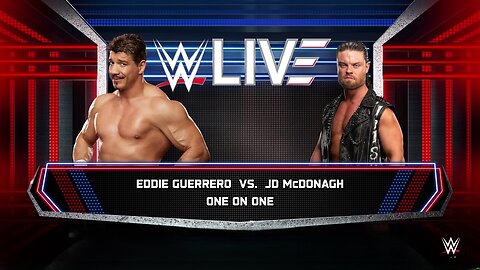 WWE 2k25 Eddie Guerrero vs JD McDonagh