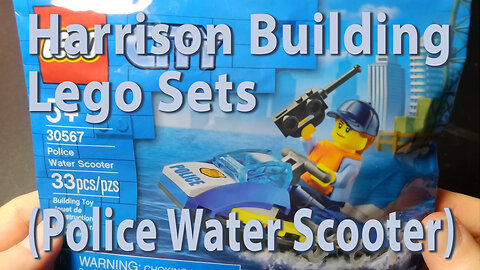 Harrison Building Lego Sets (Police Water Scooter)