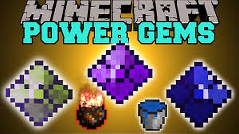 Minecraft Mod Showcase Power Gems