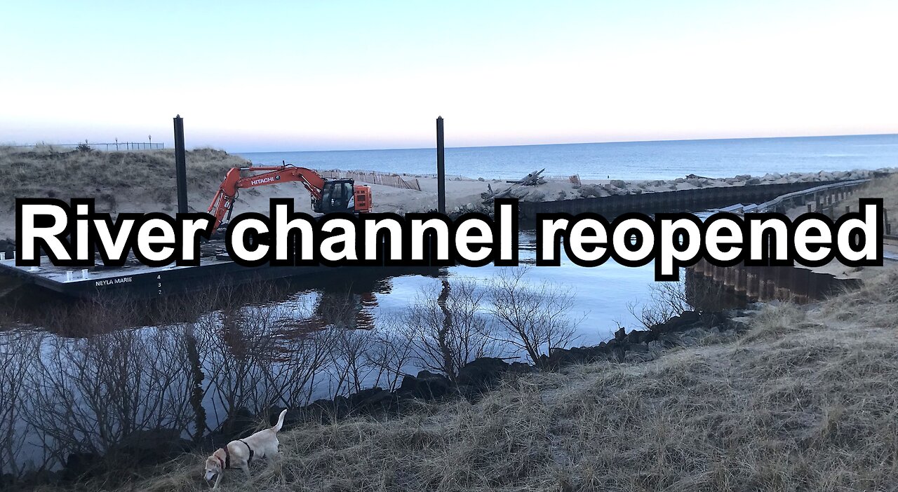 River channel reopened