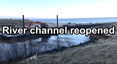 River channel reopened